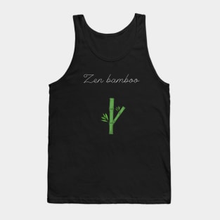 zen bamboo Tank Top